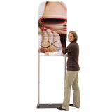 Pillow Case 47"w x 88"h Fabric Eurofit Banner Stand Kit