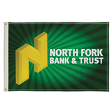 4' x 6' Full-Color Single-Sided Flag
