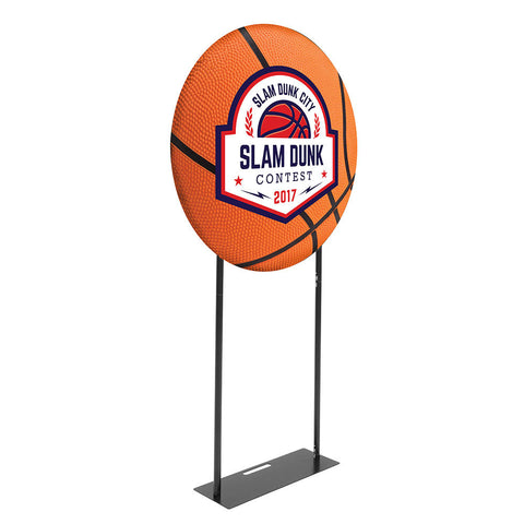 Slam Dunk EZ Extend Circle 3ft. - Double-Sided Graphic Package