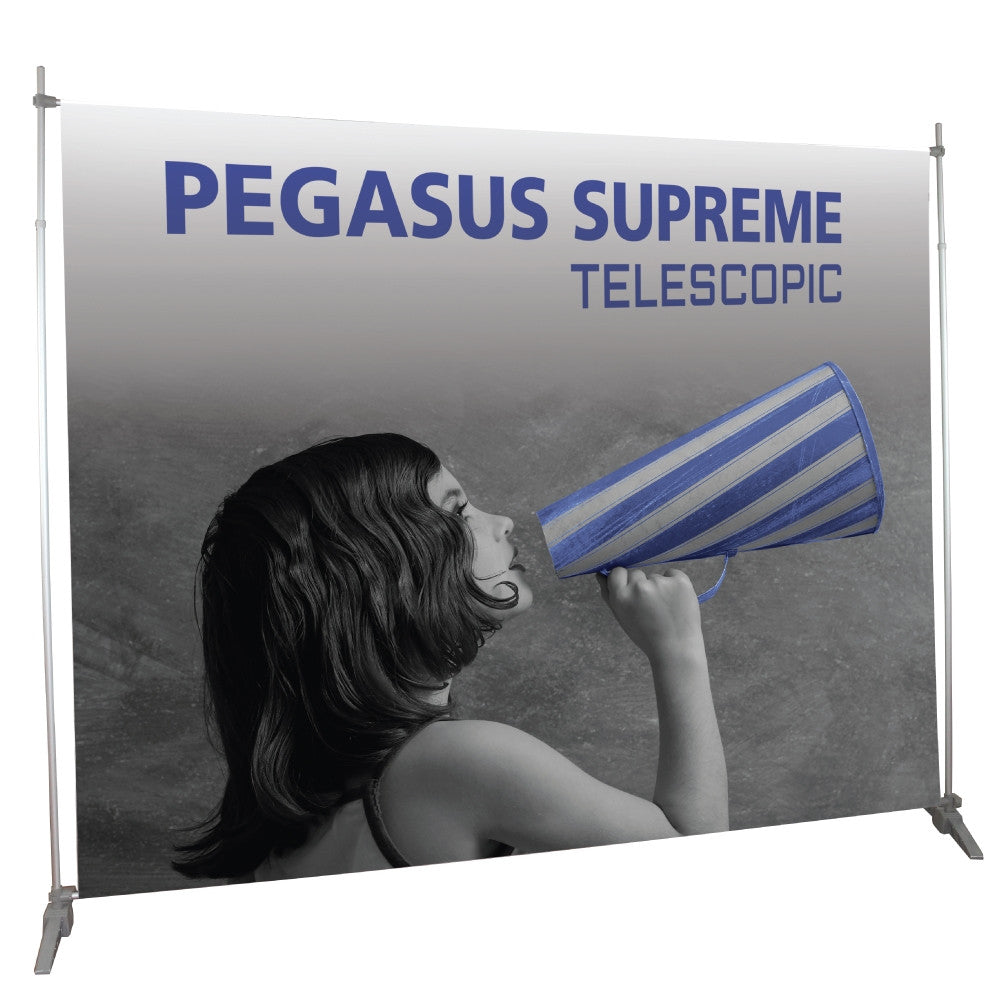 Pegasus Supreme Telescopic Banner Stand