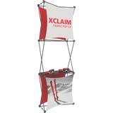 Xclaim Banner Stand 2.5ft Fabric Popup Display Kit 02